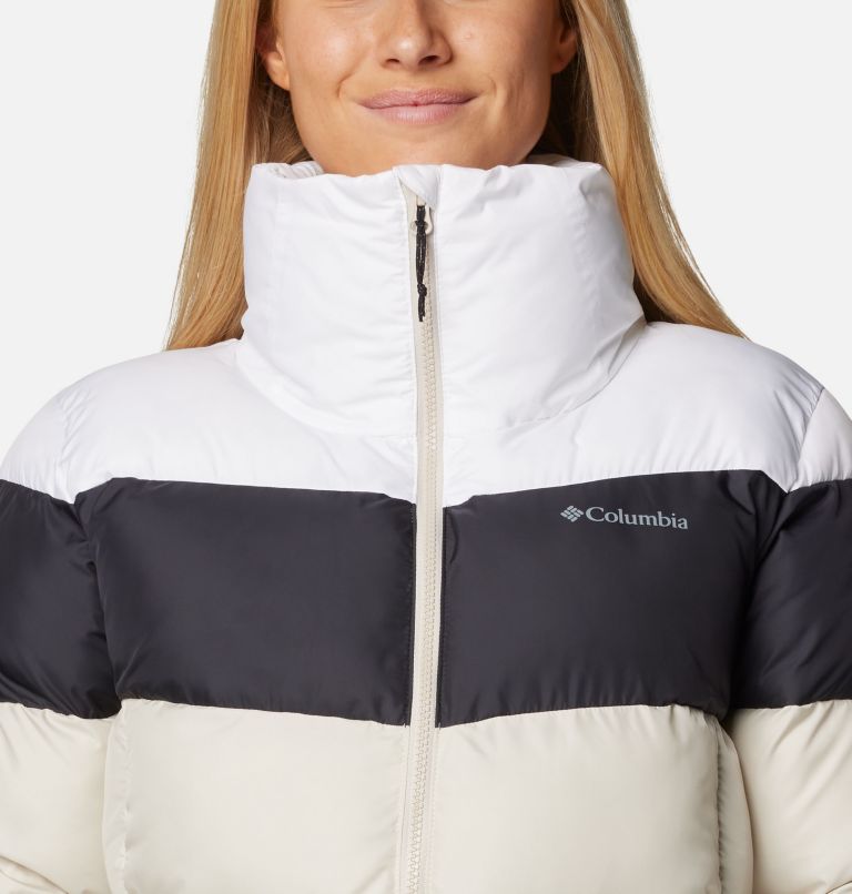 White Women Columbia Puffect™ II Colourblock Puffer Jacket | 48887154