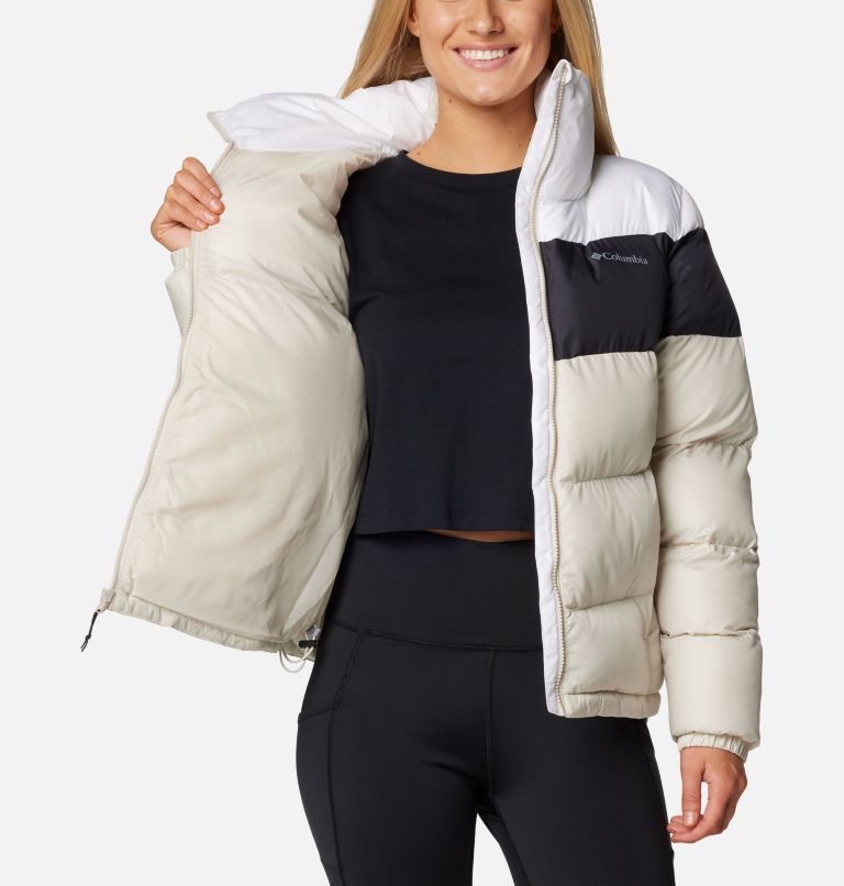 White Women Columbia Puffect™ II Colourblock Puffer Jacket | 48887154