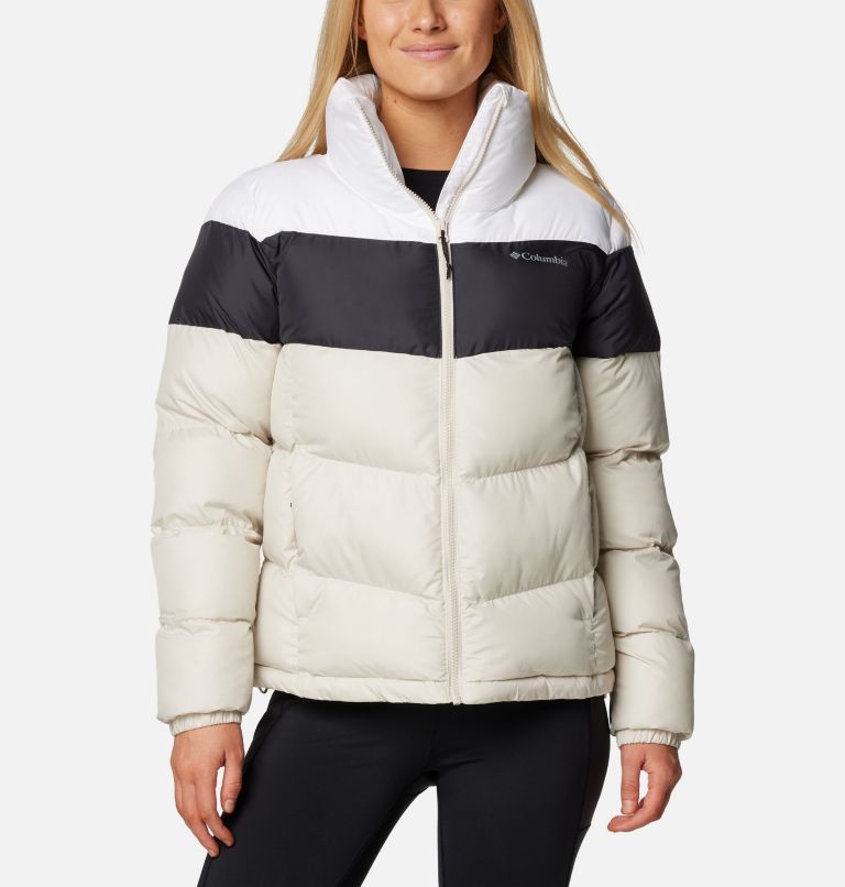 White Women Columbia Puffect™ II Colourblock Puffer Jacket | 48887154