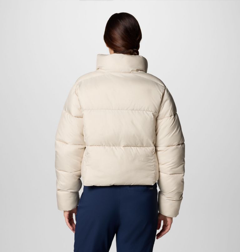 White Women Columbia Puffect™ II Cropped Puffer Jacket | 78917415