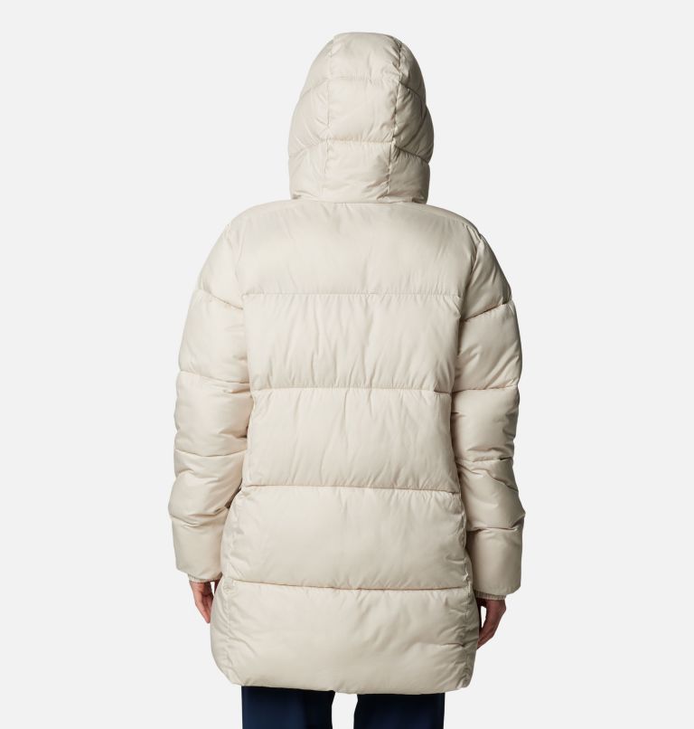 White Women Columbia Puffect™ II Hooded Mid Puffer Jacket | 10335134