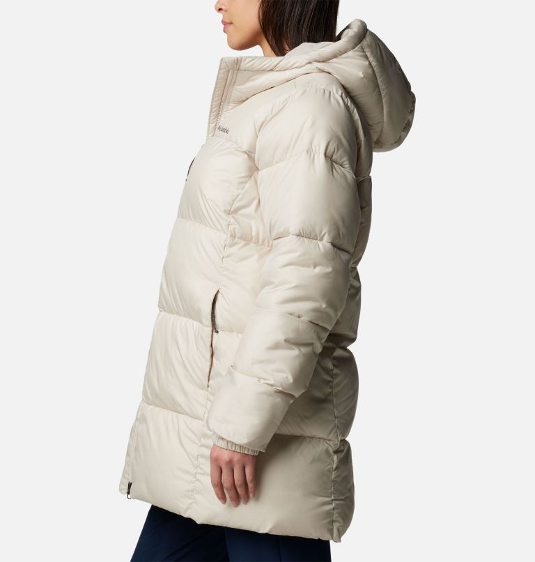 White Women Columbia Puffect™ II Hooded Mid Puffer Jacket | 10335134