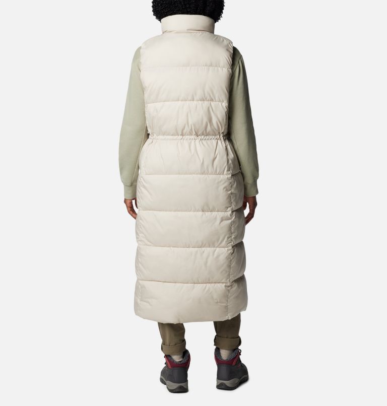 White Women Columbia Puffect™ Long Puffer Jacket | 63748101