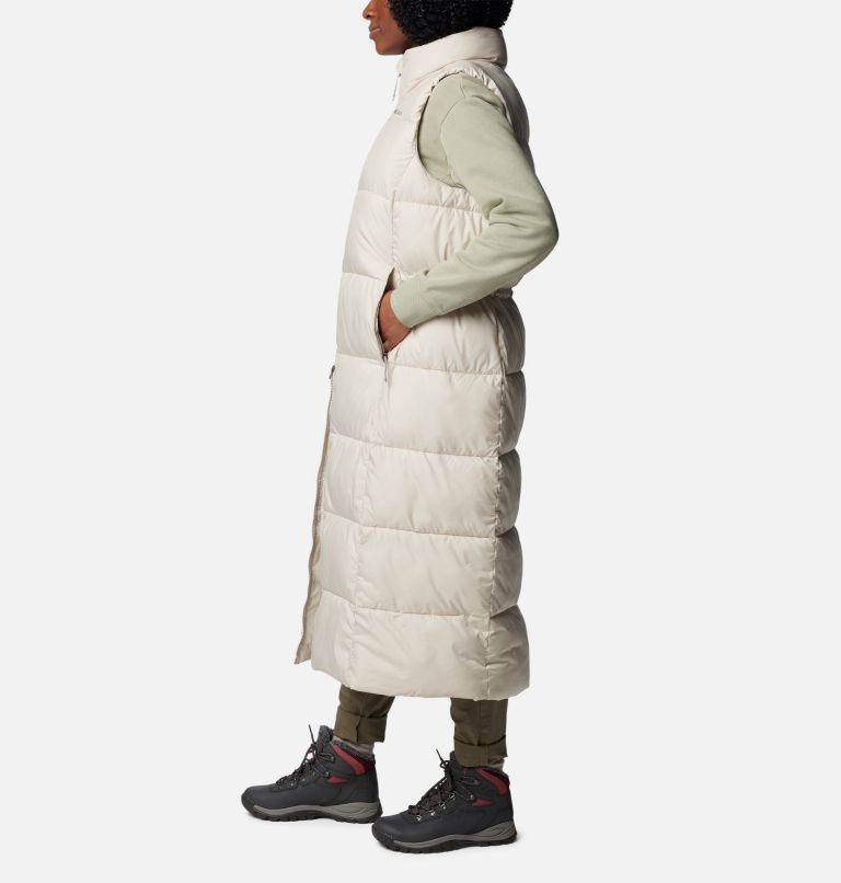 White Women Columbia Puffect™ Long Puffer Jacket | 63748101