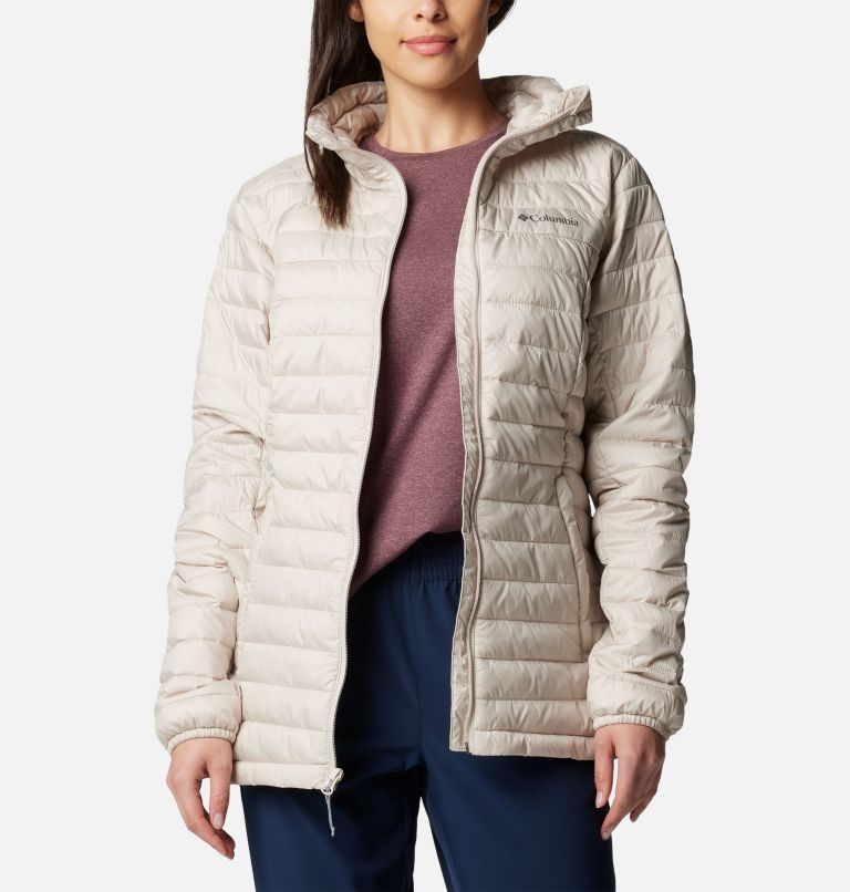 White Women Columbia Silver Falls™ II Packable Insulated Puffer Jacket | 91742237