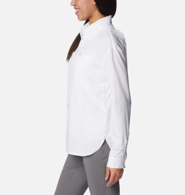 White Women Columbia Silver Ridge Utility™ Technical Shirts | 12263288