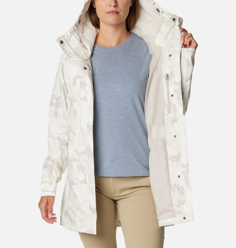 White Women Columbia Splash A Little™ II Waterproof Jackets | 25872708