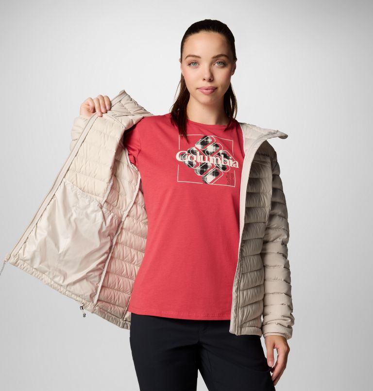 White Women Columbia Westridge™ Hooded Down Puffer Jacket | 49008038