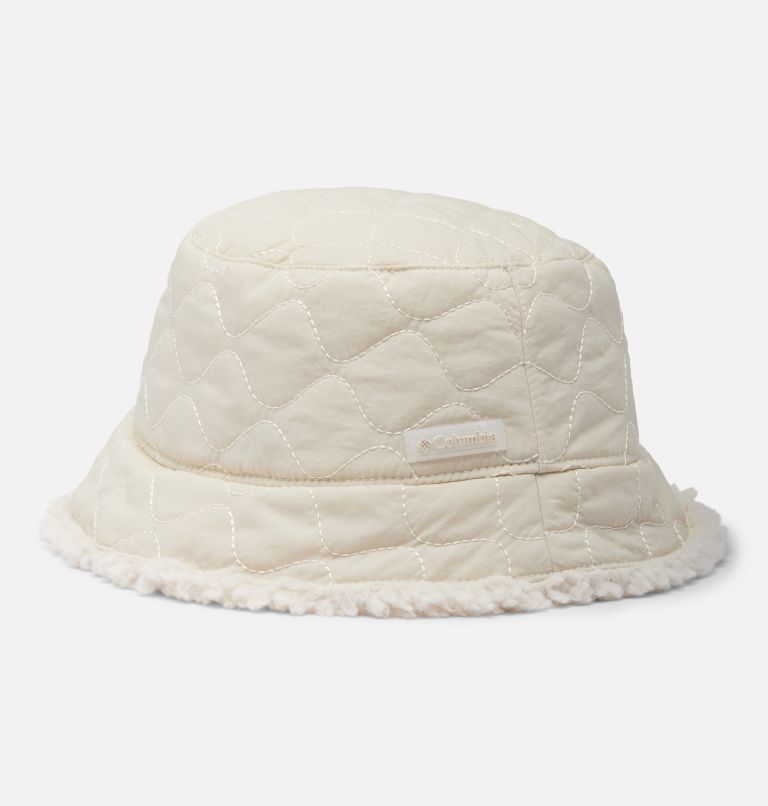 White Women Columbia Winter Pass™ II Reversible Sherpa Quilted Bucket Hats | 98008522