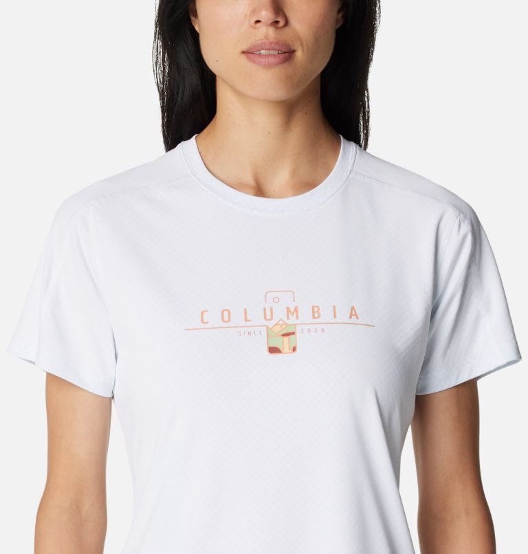 White Women Columbia Zero Rules™ Technical T Shirts | 87369728