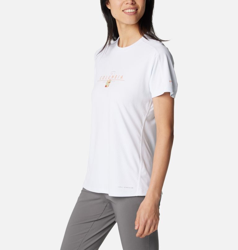 White Women Columbia Zero Rules™ Technical T Shirts | 87369728