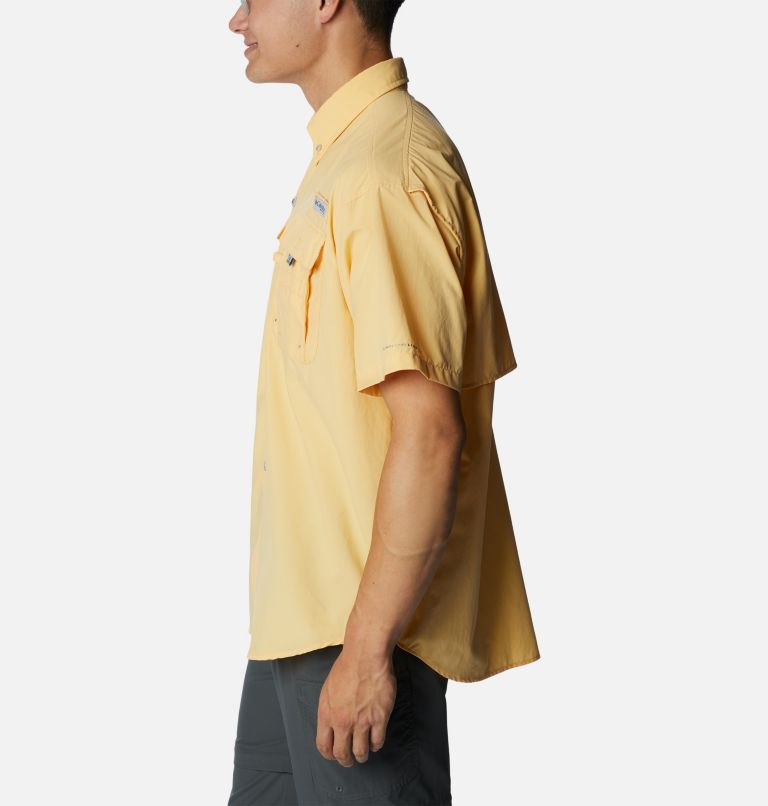 Yellow Men Columbia Bahama™ II Short Sleeve Shirts | 61118623