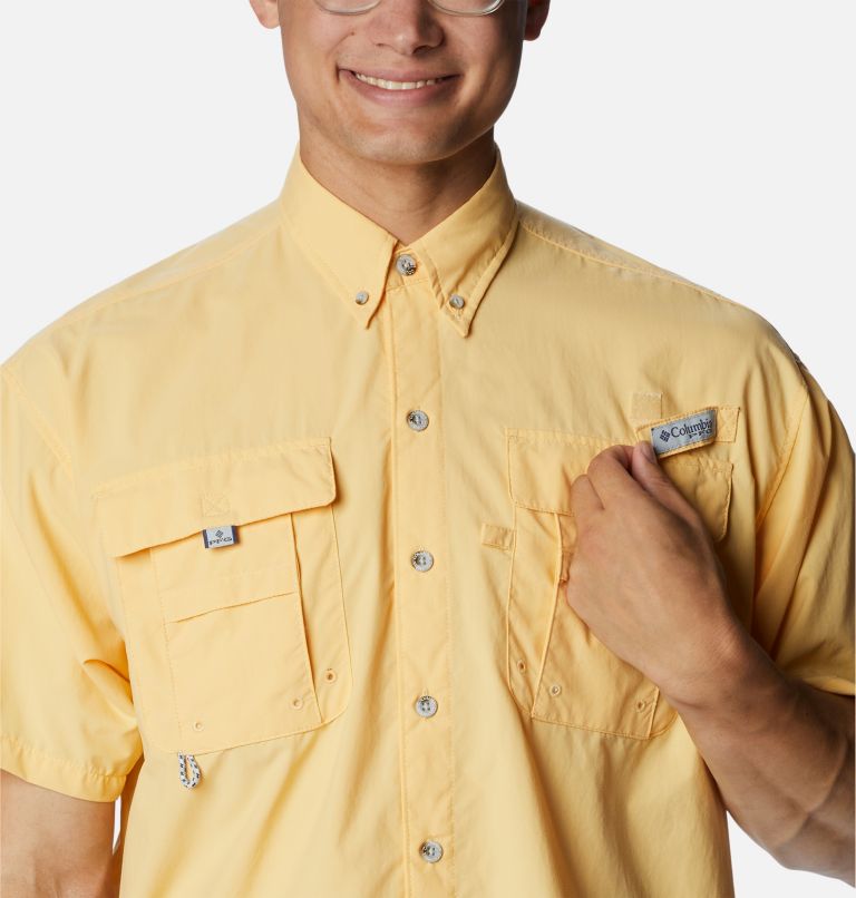 Yellow Men Columbia Bahama™ II Short Sleeve Shirts | 61118623