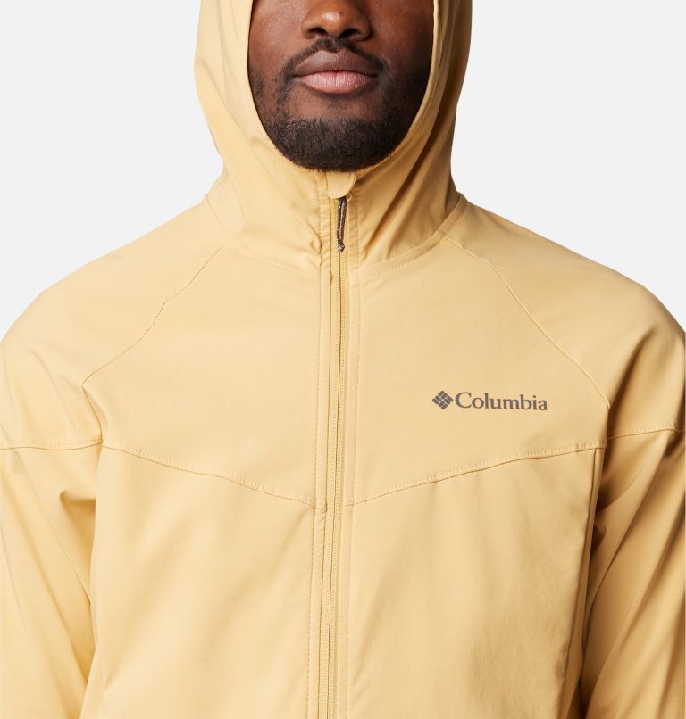 Yellow Men Columbia Heather Canyon™ II Softshell Hiking Softshell Jackets | 42155656