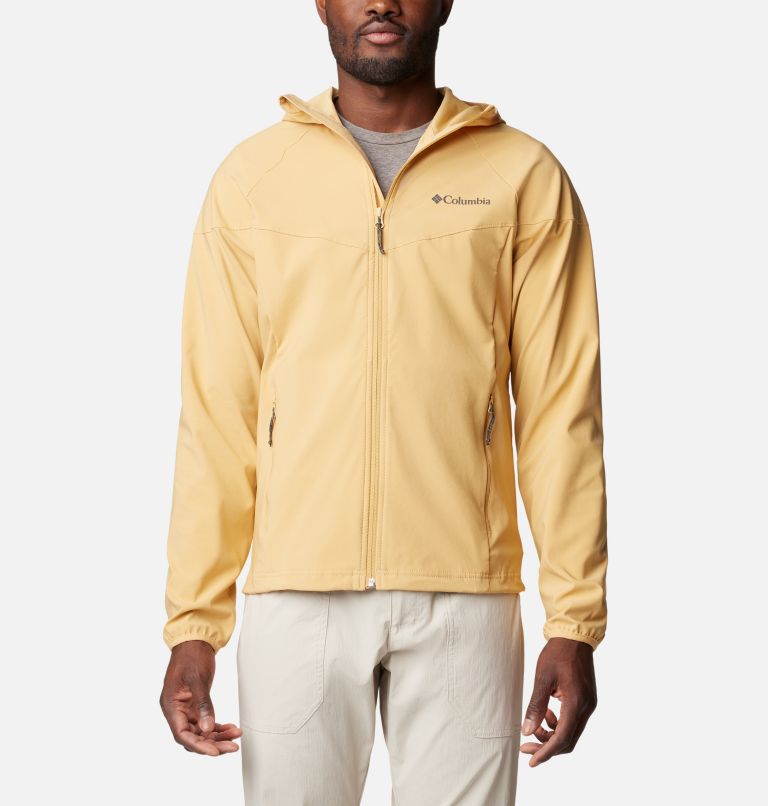 Yellow Men Columbia Heather Canyon™ II Softshell Hiking Softshell Jackets | 42155656