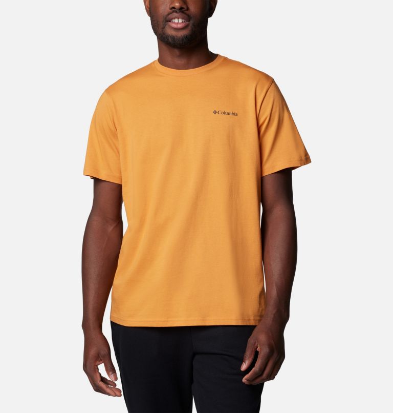 Yellow Men Columbia North Cascades™ T Shirts | 27600412