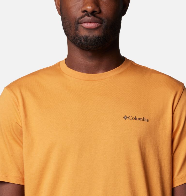 Yellow Men Columbia North Cascades™ T Shirts | 27600412