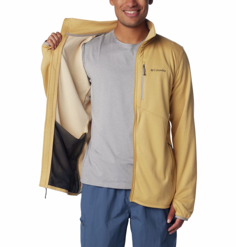 Yellow Men Columbia Park View™ Fleece Jackets | 12650109