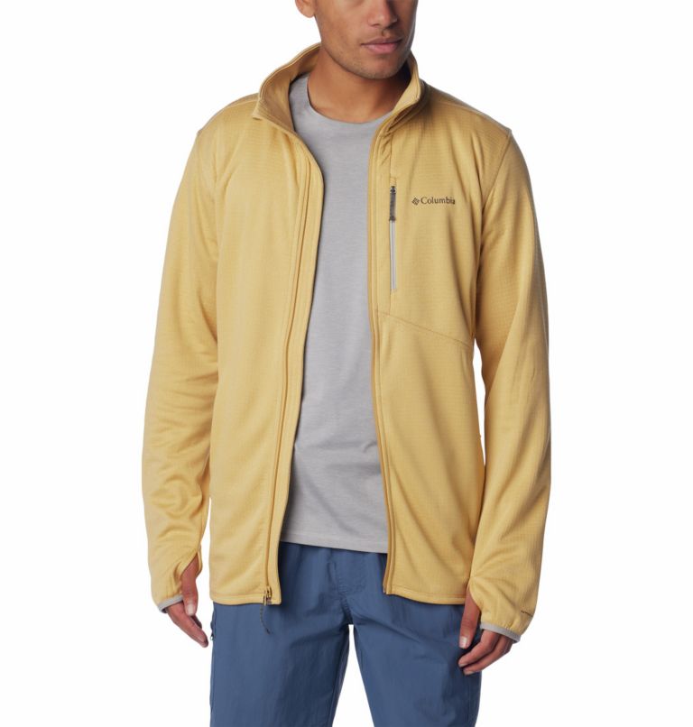 Yellow Men Columbia Park View™ Fleece Jackets | 12650109