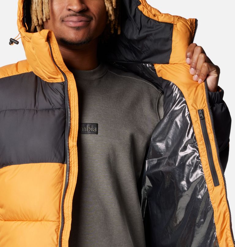 Yellow Men Columbia Pike Lake™ II Hooded Puffer Jacket | 75251063