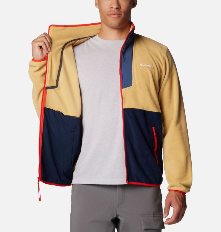 Yellow Men Columbia Sequoia Grove™ Fleece Jackets | 98846580