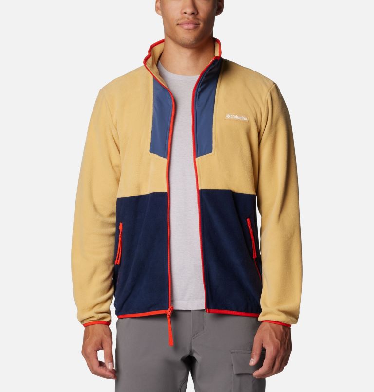 Yellow Men Columbia Sequoia Grove™ Fleece Jackets | 98846580