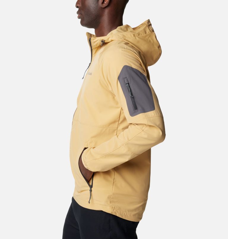 Yellow Men Columbia Tall Heights™ Hooded Softshell Softshell Jackets | 34242293