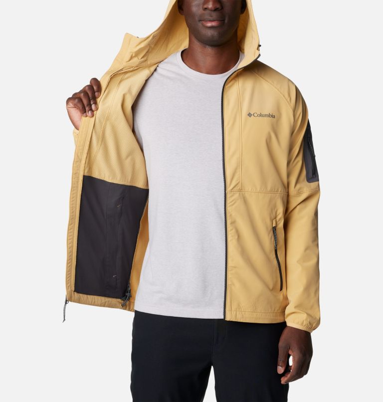 Yellow Men Columbia Tall Heights™ Hooded Softshell Softshell Jackets | 34242293