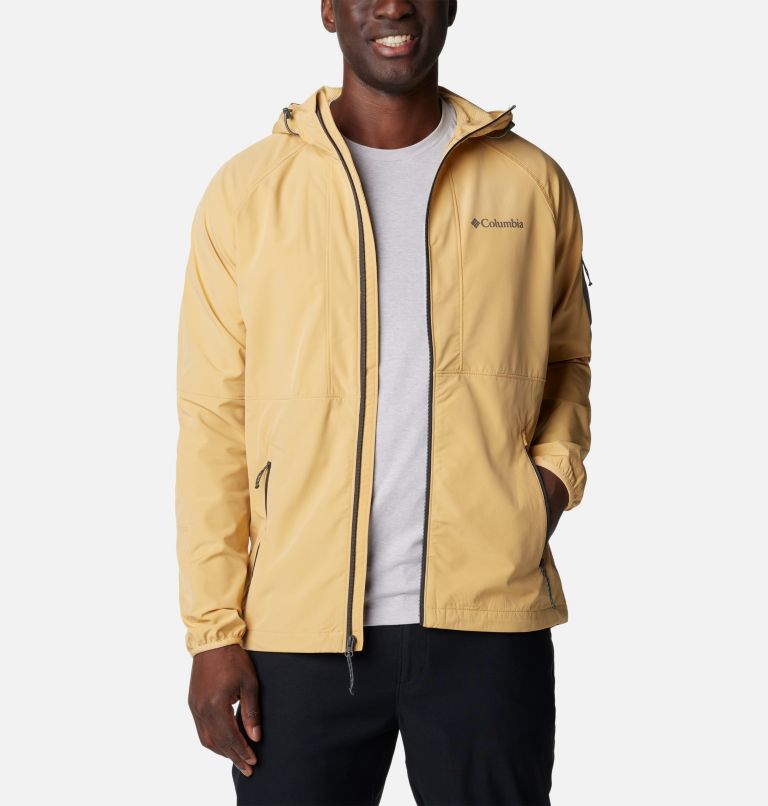 Yellow Men Columbia Tall Heights™ Hooded Softshell Softshell Jackets | 34242293