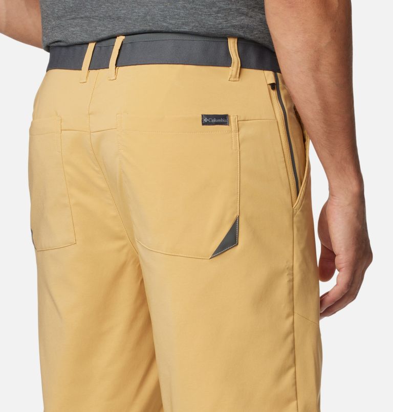 Yellow Men Columbia Tech Trail™ Shorts | 39219773