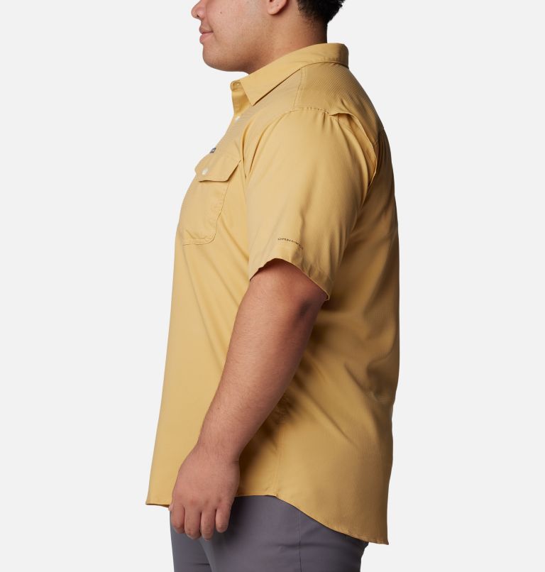 Yellow Men Columbia Utilizer™ II Solid Short Sleeve Extended Size Shirts | 48714853