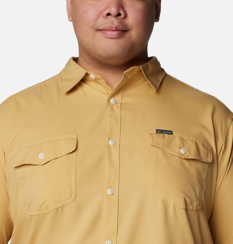 Yellow Men Columbia Utilizer™ II Solid Short Sleeve Extended Size Shirts | 48714853