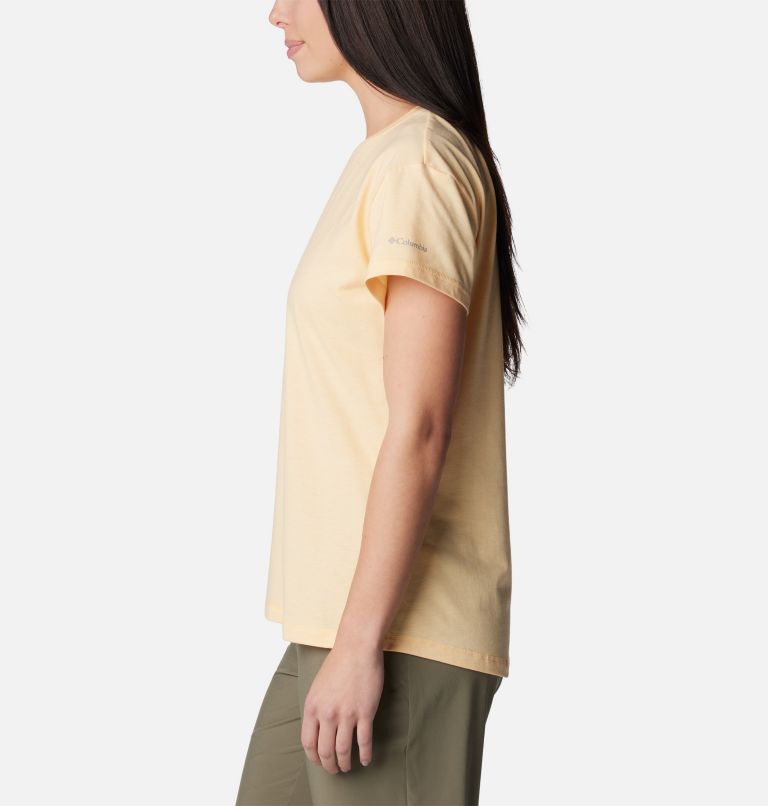 Yellow Women Columbia Sun Trek™ Technical T Shirts | 81066991