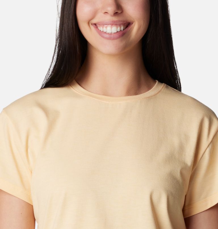 Yellow Women Columbia Sun Trek™ Technical T Shirts | 81066991