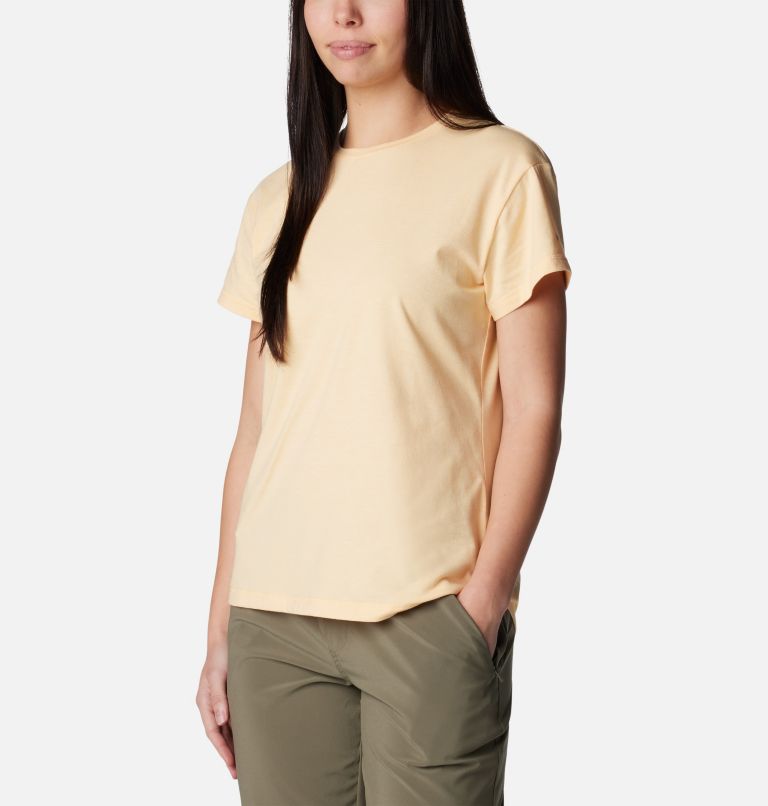 Yellow Women Columbia Sun Trek™ Technical T Shirts | 81066991